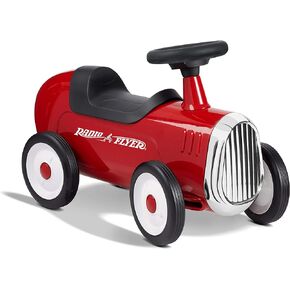 Radio Flyer Little Red Roadster, Toddler Ride on Toy, Ages 1-3, 24“ Length