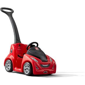 Step2 Push Around Buggy GT for Kids, Push Car with Seat Belt and Horn, Toddlers Ages 1.5 – 3 Years Old, Max Weight 50 lbs., Easy Storage, Ideal Stroller Substitute, Blue in Saudi Arabia