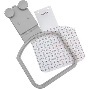 YEQIN Embroidex Cap/Hat Hoop for Brother PE800 PE535 SE600 SE625 SE270D HE-120 900D SE400 PE550D PE770 SE1900 NQ1600E etc, Sewing and Embroidery Machine Hat Hoops (for 4x4" or Larger Hoop)