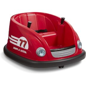 Radio Flyer 6V Battery Powered Bumper Car, Electric Ride On with Remote, Toddler Ride On Toy for Ages 1.5+ Years, Large