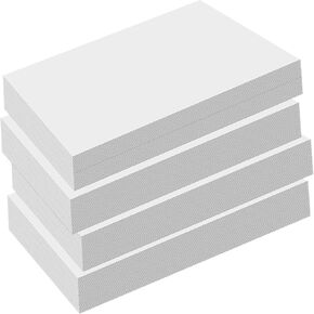 PINGEUI 50 Sheets 11 x 17 Inch White Chipboard, Medium Weight Chipboard Sheets, White Cardboard Sheet for Scrapbooking, Frames, Art, Prints, DIY Project