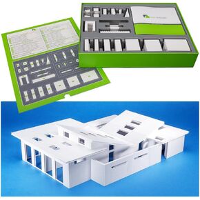 SnapHouse Architectural Scale Model Building Kit (452 Piece), Architecture Model Kit for Adults and Kids Ages 15+ in Saudi Arabia