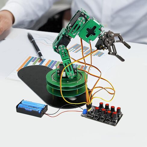 Yahboom RC Servo Tester Channels Servo Motors Controller Centering Tool with Over-Current Protection, 2 Control Modes Support Manual Adjustment Courier Return Overcurrent Test (Servo Tester 1 chan) in Kuwait