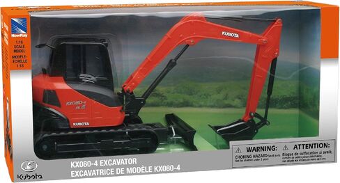 1:18 Scale Kubota Excavator KX080-4 in Saudi Arabia