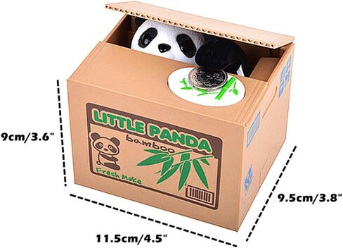 ALIMITOPIA Saving Money Box,Vocal Mischief Stealing Coin Piggy Bank Coin Storage Pot (Cartoon Cat) in Kuwait