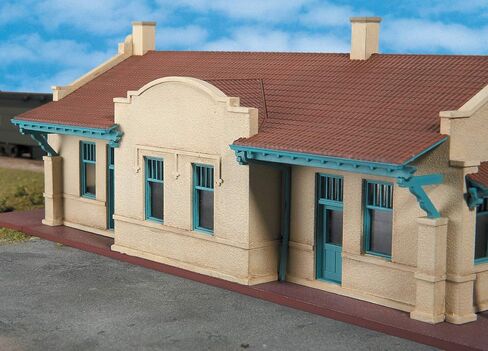 نموذج مقياس Walthers Cornerstone HO، Pella Depot in Kuwait