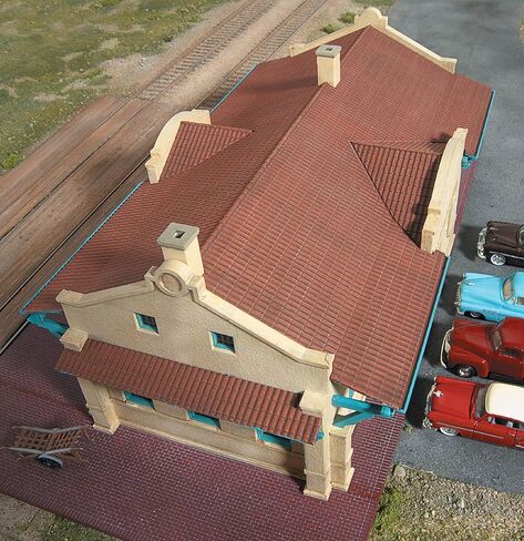 نموذج مقياس Walthers Cornerstone HO، Pella Depot in Kuwait