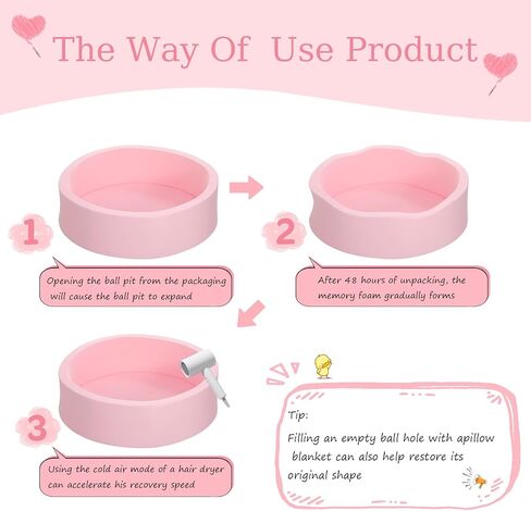 qonmpcvu رغوة الكرة حفرة، 36 ''x 12'' حفر الكرة للأطفال الصغار، رغوة الكرة حفرة للأطفال الصغار، لينة جولة كيدي طفل روضة الكرة بركة للأطفال، هدية مثالية للأطفال في الداخل والخارج لا كرات in Kuwait