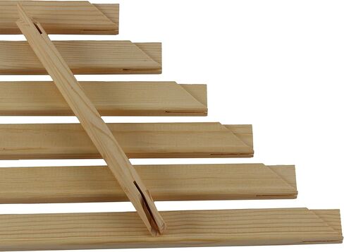 مجموعة الفنون الملحمية قضبان تمديد من الخشب الصلب للفن القماشي او نقطة الابرة، طبيعي، 16 انش in Kuwait