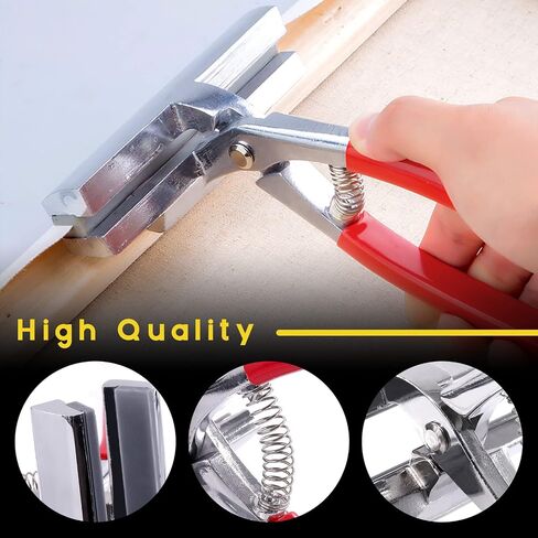 Mardatt 3 Pcs Heavy Duty Canvas Stretcher Pliers and Staple Remover and Tack Puller Tool, Aluminum Alloy Canvas Stretching Pliers with Spring Rubber Handle for Stretching Canvas Clamp Oil Painting in Saudi Arabia