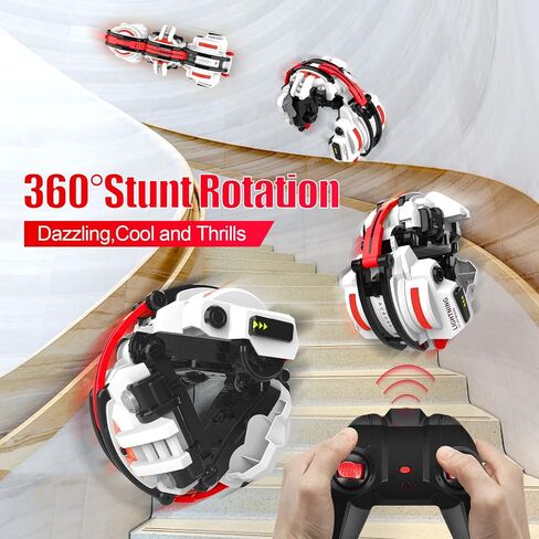 BAZADER 360° Stunt Remote Control Car with LED Lights in Kuwait