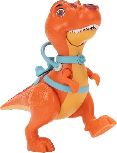 Dino Ranch Deluxe Dino 2-Pack - Features Biscuit, a 5-Inch Toy T-Rex, and Angus, a 4-Inch Toy Triceratops - for Kids Featuring Your Favorite Pre-Westoric Ranchers in Kuwait