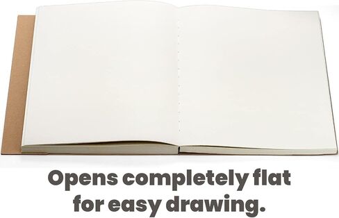 مجموعة من 3 دفاتر رسم كرافت ودفتر رسم من Elsjoy، دفتر رسم A5/A4/B5 دفتر يوميات السفر مع ورق سميك للرسم والرسم، 128 ورقة/256 صفحة in Kuwait