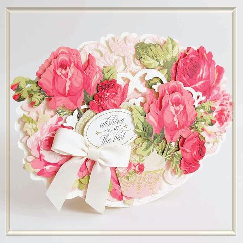 مجموعة صنع بطاقات عيد الميلاد الهزاز من آنا جريفين - مستلزمات صناعة البطاقات DIY للبالغين - دعوة عيد ميلاد ، معايدة عيد ميلاد - تصنع 20 بطاقة - 13 سم × 19 سم in Kuwait