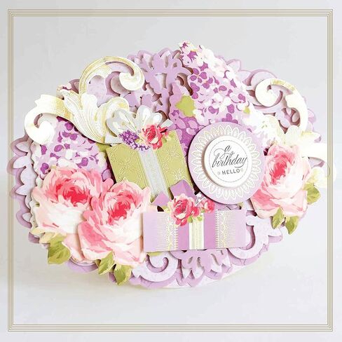 مجموعة صنع بطاقات عيد الميلاد الهزاز من آنا جريفين - مستلزمات صناعة البطاقات DIY للبالغين - دعوة عيد ميلاد ، معايدة عيد ميلاد - تصنع 20 بطاقة - 13 سم × 19 سم in Kuwait