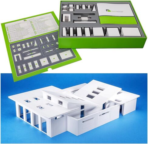 SnapHouse Architectural Scale Model Building Kit (452 Piece), Architecture Model Kit for Adults and Kids Ages 15+ in Saudi Arabia