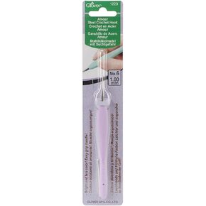 Clover 1045/G Purple Amour Crochet Hook, Size G, 4.0mm in Kuwait