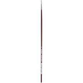 da Vinci Oil & Acrylic Series 1810 Oil Paint Brush, Bright Kolinsky Red Sable, Size 0 (1810-0)