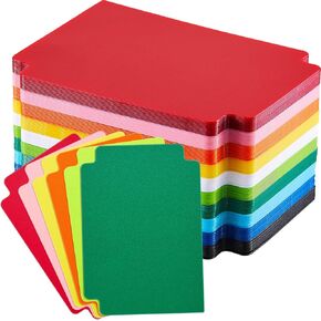 100 Pcs Card Dividers Plastic Tabs Compatible with TCG,Black in Saudi Arabia