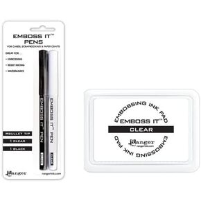 حزمة لوحة حبر وقلم منقوشة بالحرارة من Ranger (الحزمة: وسادة/قلم) in Kuwait