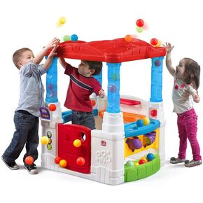 Step2 Crazy Maze Toddler Ball Pit Outdoor or Indoor Playhouse with 20 Colorful Balls, Interactive features for Pretend Play – Great for Fine Motor Skills in Saudi Arabia