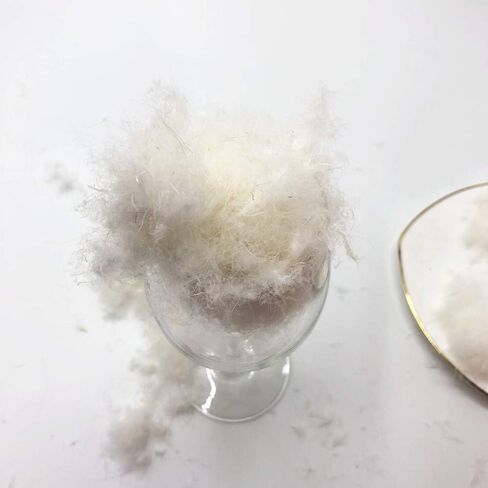 Ivie Bulk 90/10 ريش الأوز الأبيض - حشوة ريش الأوز 200 جرام - الجزء الأكبر 850 in Saudi Arabia