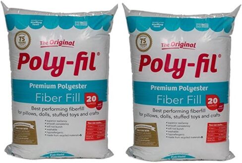 Fairfield PF20B Poly-Fil Premium Fibre Fill, 20-Ounce (Pack of 2) in Kuwait