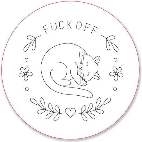 Snarky Embroidery Pattern Transfers (set of 10 hoop designs!) in Saudi Arabia