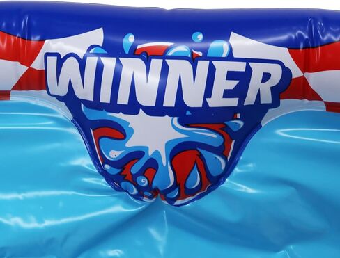 BANZAI 16 Feet Triple Tag Racing Water Slide - Side-by-Side-by-Side Racing Fun! in Kuwait