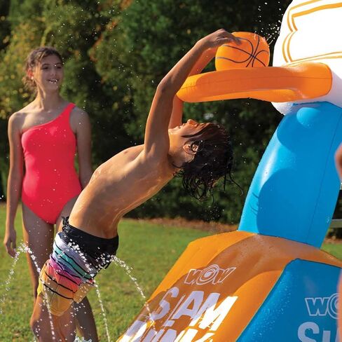 منزلق WOW Sports Swirl Splash Pad (الشريحة فقط)، منزلق مائي في الفناء الخلفي للأطفال من أجل متعة الفناء الخلفي in Kuwait