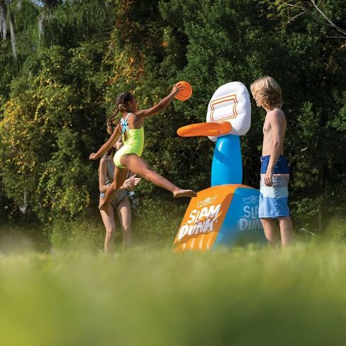 منزلق WOW Sports Swirl Splash Pad (الشريحة فقط)، منزلق مائي في الفناء الخلفي للأطفال من أجل متعة الفناء الخلفي in Kuwait