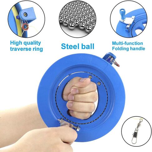 #NA 2 قطعة بكرة خيط طائرة ورقية، خيط طائرة شراعية، عداء طائرة ورقية 7 بوصة 6 بوصة بكرة بكرة بكرة بكرة لفائف للكبار والأطفال، اكسسوارات طائرات ورقية احترافية للاستخدام الخارجي، تحكم في خاصية القفل in Kuwait