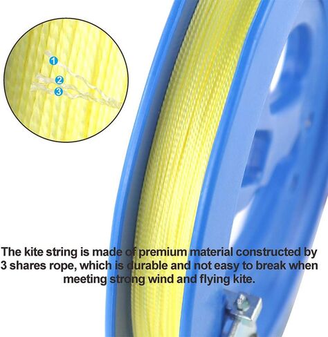 #NA 2 قطعة بكرة خيط طائرة ورقية، خيط طائرة شراعية، عداء طائرة ورقية 7 بوصة 6 بوصة بكرة بكرة بكرة بكرة لفائف للكبار والأطفال، اكسسوارات طائرات ورقية احترافية للاستخدام الخارجي، تحكم في خاصية القفل in Kuwait