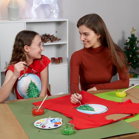 Smart Deco Cardboard Shirt Form 30 Piece Pack! 10x Youth Cardboard Shirt Form 10 Large Cardboard Inserts and 10 Expanders! Holiday T Shirts Arts and Crafts! Print or Paint Tshirt Cardboard Insert in Saudi Arabia