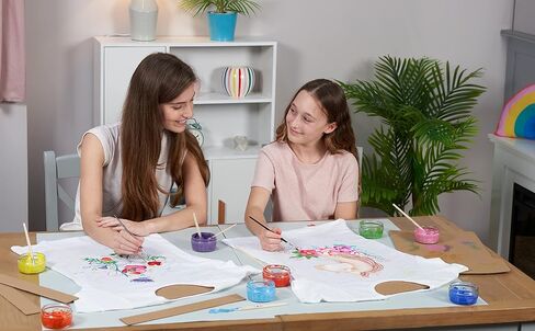 Smart Deco Cardboard Shirt Form 30 Piece Pack! 10x Youth Cardboard Shirt Form 10 Large Cardboard Inserts and 10 Expanders! Holiday T Shirts Arts and Crafts! Print or Paint Tshirt Cardboard Insert in Saudi Arabia
