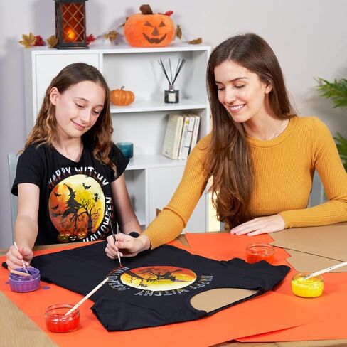 Smart Deco Cardboard Shirt Form 30 Piece Pack! 10x Youth Cardboard Shirt Form 10 Large Cardboard Inserts and 10 Expanders! Holiday T Shirts Arts and Crafts! Print or Paint Tshirt Cardboard Insert in Saudi Arabia