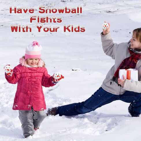 Zhanmai 30 Pcs Snowballs for Fights Indoor, Plush Balls Snowball Fun Snowman Face Snowballs Reusable Soft Stuffed Snowballs Indoor Outdoor Game Snowman Balls for Winter Game Decorations (Cute,2 Inch) in Kuwait