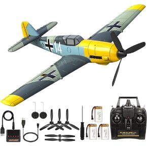 ANTSIR RC Plane for Adults and Kids, 4 Channel Hobby Remote Control Airplane with Gyro System, WW2 P39 Airacobra Flying Toys Easy Control for Beginners