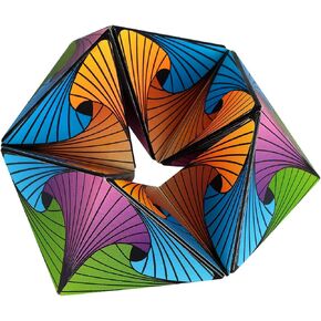 Euclidean Cube Sensory Toys for Kids, Fidget Toy for Adults to Stay Calm and Focused, Magic Cube for Girls and Boys Over 3 Years Old