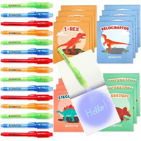 BONNYCO Invisible Ink Pen and Notebook Pack of 16 Party Favors for Kids in Saudi Arabia