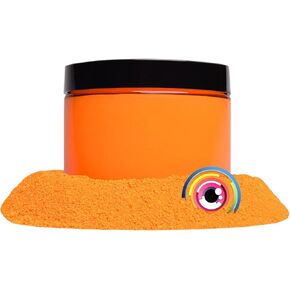 Eye Candy Premium Mica Powder - Neon Pigment, Colorant for Epoxy, Resin, Woodworking, Soap Molds, Candle Making, Slime, Bath Bombs, Nail Polish, Cosmetic Grade, Non-Toxic (Arc Orange, 25 Grams)