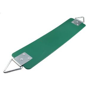 مقعد أرجوحة AGPTEK، أرجوحة مقاس 30.4 × 6 × 0.27 بوصة للأطفال والكبار مع حلقة مثلثة معدنية - أخضر (حد الوزن 113 كجم /250 رطل)