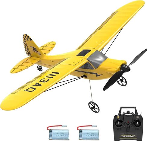 VOLANTEXRC RC Airplane TrainStar Mini 2.4GHz 3 Channel Remote Control Plane RTF Ready to Fly with Xpilot Stabilization System Easy to Fly for Beginners (761-1 RTF) in Kuwait
