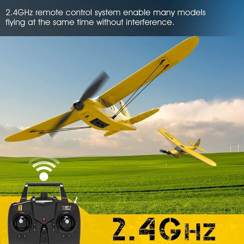 VOLANTEXRC RC Airplane TrainStar Mini 2.4GHz 3 Channel Remote Control Plane RTF Ready to Fly with Xpilot Stabilization System Easy to Fly for Beginners (761-1 RTF) in Kuwait