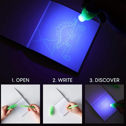 BONNYCO Invisible Ink Pen and Notebook Pack of 32 Party Favors for Kids in Kuwait