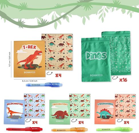 BONNYCO Invisible Ink Pen and Notebook Pack of 32 Party Favors for Kids in Kuwait