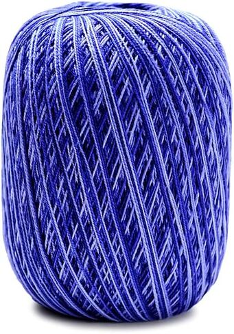 Circulo Clea Yarn – Crochet Thread Fine Size 10-8/2 Perfect for Weaving - 100% Mercerized Brazilian Cotton (Pack of 1 Ball) – 5.3 oz, 1094 yds - Color: 6133 - Pink in Kuwait