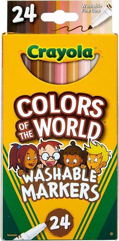 كرايولا بوستر ماركر معدني، الوان متنوعة، لوازم فنية، 8 قطع in Saudi Arabia