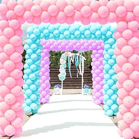 TecUnite 100 Pcs Red Black Gold Latex Balloons 13 Inch Colorful Round Balloons for Wedding Birthday Festival Racing Car Poker Card Party Decoration in Kuwait