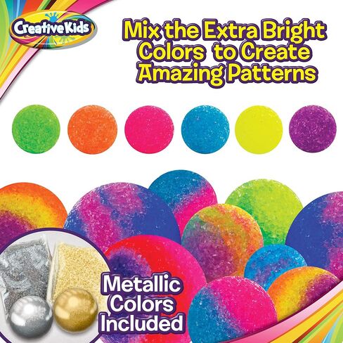 Creative Kids DIY Magic Bouncy Balls - 43 Ball Kit - STEM Science Toys in Kuwait